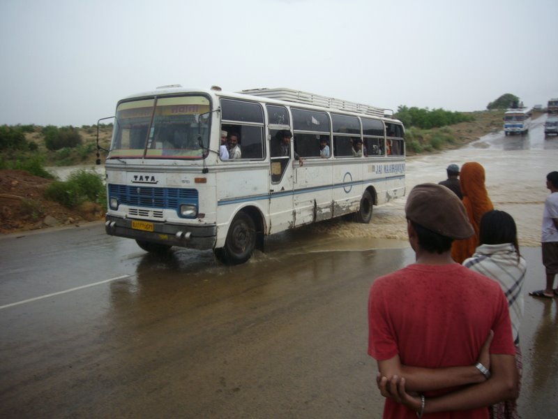 Travel - India - Rajasthan - Desert Camel Trip - Desert Rain